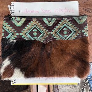 Dancing Cactus Designs Banker Bank/Make Up Bag